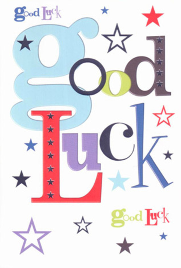 A celebration of hope and neighbourly cheer, this luck-themed card springs to life with the same energy as Creekmouth's weekend gatherings near Thames Road. Its bold, pastel blue letters twist and loop with shadowed black, vivacious red, and mossy green, their lively forms broken only by an array of stars dazzling in navy, indigo, lilac, and flecks of citrus lime-each element a vibrant nod to the floral palette at Creekmouth Flowers. The design's playful yet confident composition could be found lighting up a card rack in any welcoming Creekmouth shop, inviting passersby to linger with its upbeat warmth. White space, thoughtfully interlaced, lets every hue breathe and creates a contemporary mood of possibility-the kind of optimism you feel on a breezy afternoon near Barking Riverside. Flat yet sturdy cardstock brings a satisfying smoothness beneath your touch, echoing the careful finish of a florist's ribbon. As a gesture for a friend tackling exams, a colleague starting a fresh role, or anyone forging ahead, this card embodies the hope and steadfast encouragement that runs through Creekmouth's close-knit community, serving as a beacon of luck on every new journey.